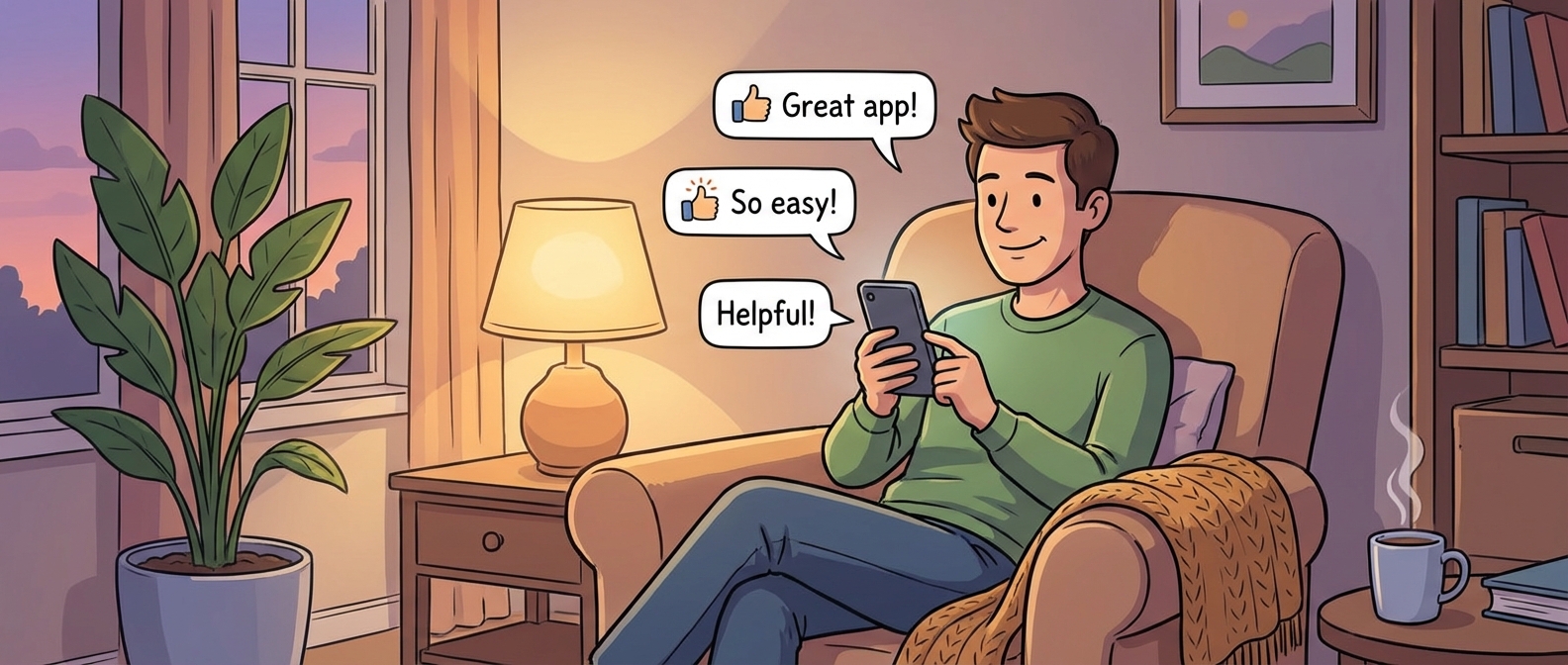 Person using productivity apps on their phone and laptop