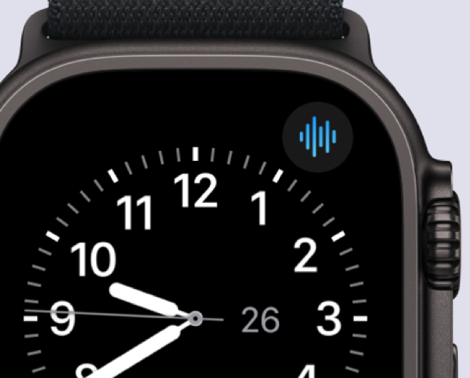 Apple Watch complication for Whisper Memos