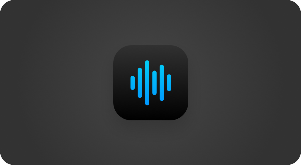 Dark mode app icon option for Whisper Memos